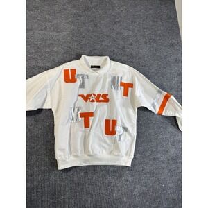 Vintage Patricia Sherman Tennessee Volunteers Sweatshirt‎ White Orange Silver